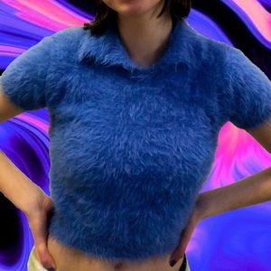 Vintage Delia’s fluffy tee